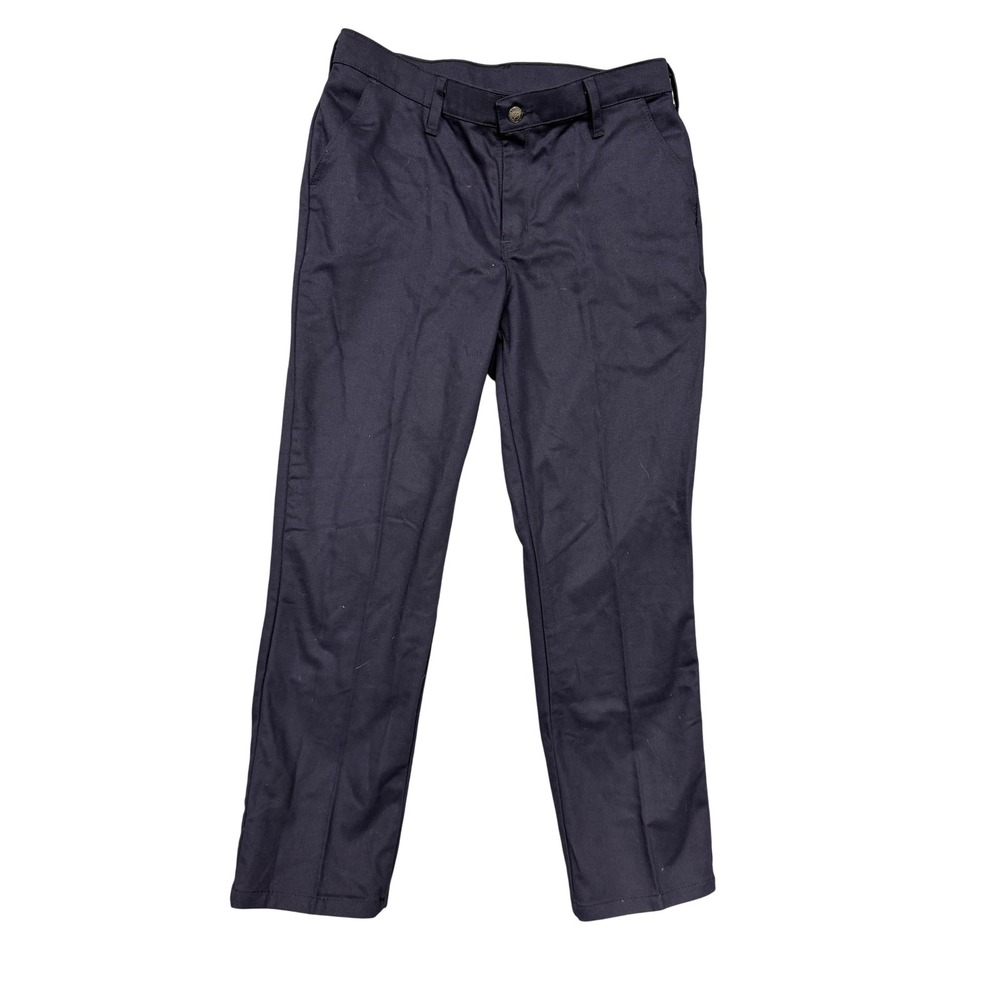 Bulwark FR Pants Womens 10 Navy Blue‎ Flame Resistant Work Uniform PLW3NVB